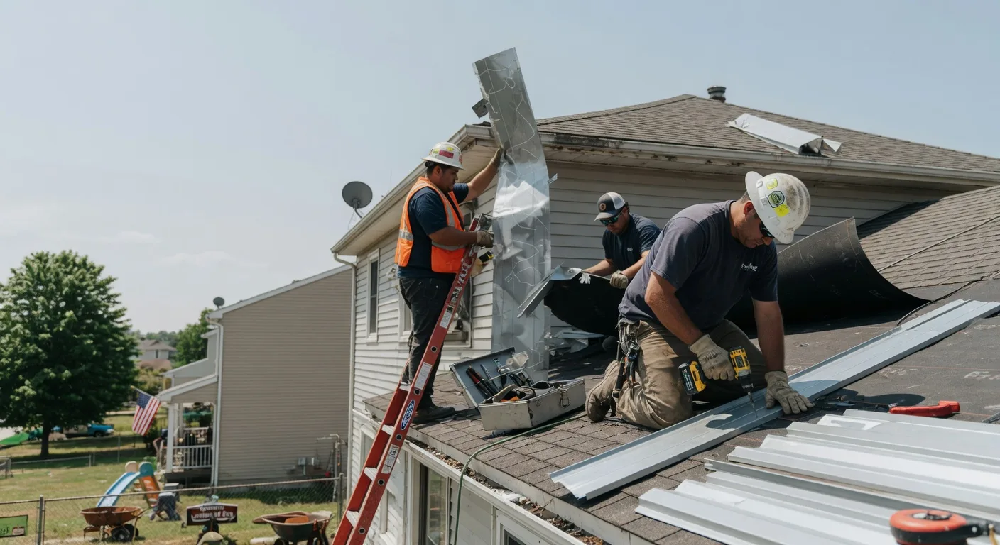 Metal Roof Repair in Pottersville, NJ